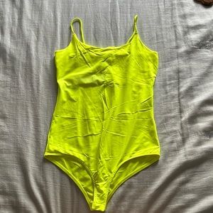 Neon Yellow Bodysuit